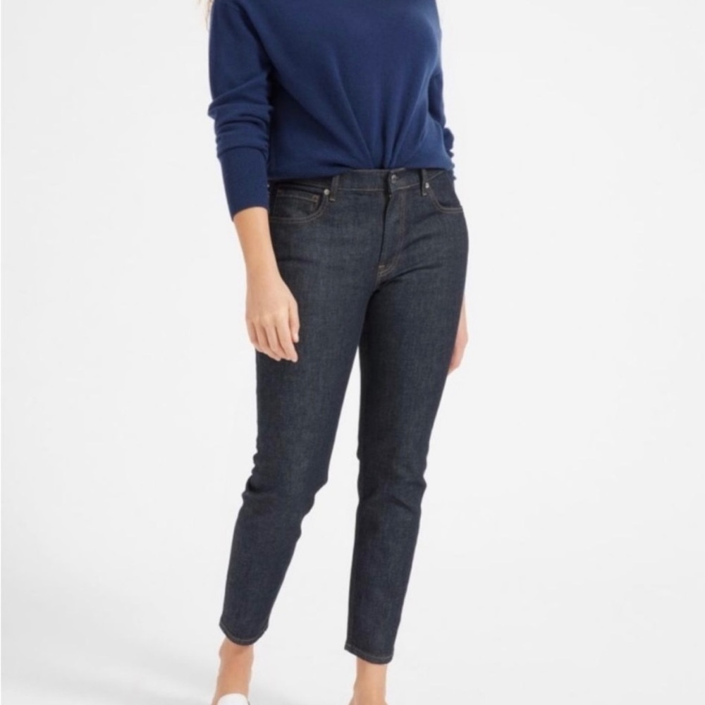 Everlane Womens Skinny Jeans Stretch High Rise
Denim- Size 28 Regular